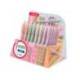 BOLIGRAFO MARCA UNI-BALL JET STREAM SPORT SXN-150 TINTA HIBRIDA AZUL EXPOSITOR DE 48 UNIDADES COLORES PASTEL SURTIDOS