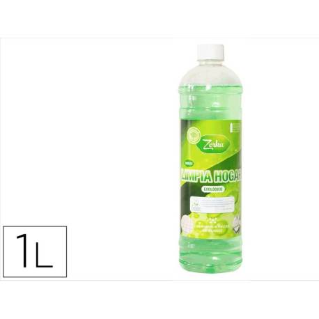 LIMPIADOR HOGAR ECOLOGICO MARCA ZORKA BOTELLA 1 LITRO