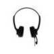 AURICULARES MARCA TNB HS-200 MULTIMEDIA CON MICROFONO USB COLOR NEGRO