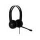 AURICULARES MARCA TNB HS-200 MULTIMEDIA CON MICROFONO USB COLOR NEGRO