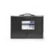 MALETIN CLASIFICADOR MARCA OFFICE BOX POLIPROPILENO CON ASA 36 SEPARADORES NEGRO