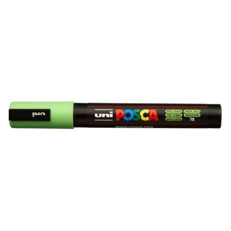ROTULADOR UNI POSCA 1,8 - 2,5MM PC-5M COLOR VERDE MANZANA