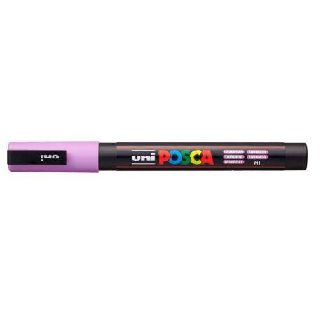 ROTULADOR UNI POSCA 0,9 - 1,3MM PC-3M COLOR LAVANDA