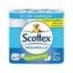 Papel higienico scottex megarrollo doble largo 2 capas paquete de 6 rollos