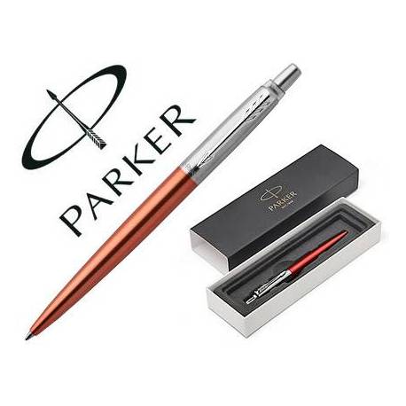 BOLIGRAFO MARCA PARKER JOTTER CHELSEA NARANJA CT TINTA AZUL