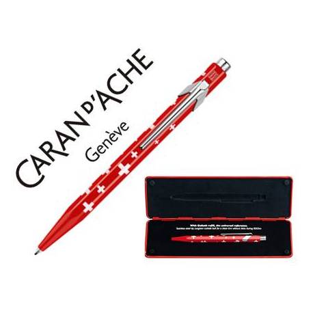 Bolígrafo Caran D’Ache 849 Total Swiss con estuche