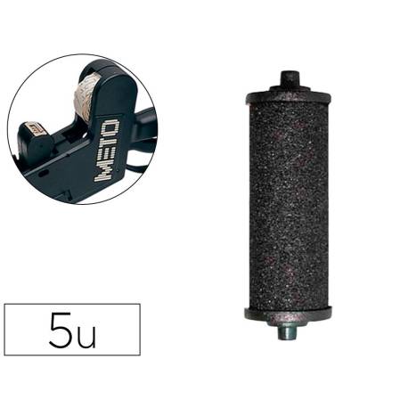 Rodillo entintador Meto Tovel pack de 5 rodillos
