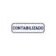 Sello entintado Printy con texto Contabilizado