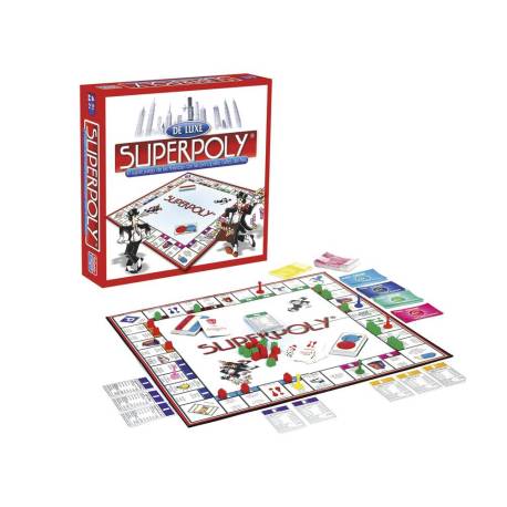 Juego de Mesa Superpoly de Luxe Euro Falomir Juegos