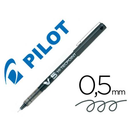 Rotulador Pilot V-5 0,3 mm Negro