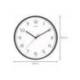 RELOJ MARCA MAUL DRIP DE PARED REDONDO 30 CM DIAMETRO CUARZO MARCO NEGRO