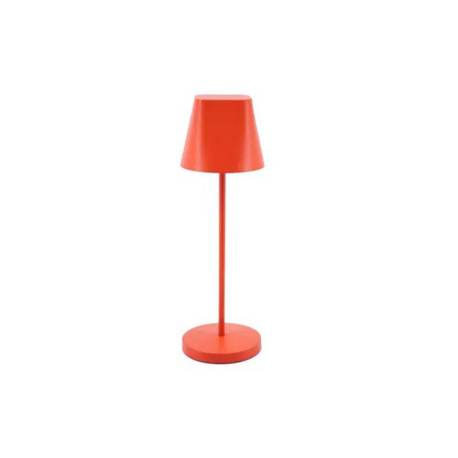 LAMPARA DE ESCRITORIO MARCA UNILUX AVA RESTO LED 1W 150 LUMENES COLOR ROJO LADRILLO