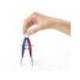 COMPAS MARCA STAEDTLER MICROMETRICO MARS 556 AZUL/LILA CON HUSILLO Y RUEDA CENTRAL