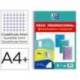 CUADERNO MARCA ESPIRAL OXFORD EBOOK 1 TOUCH TAPA EXTRADURA DIN A4+ 80H CUADRO 5 MM PACK DE 3 UNIDADES COLORES PASTEL