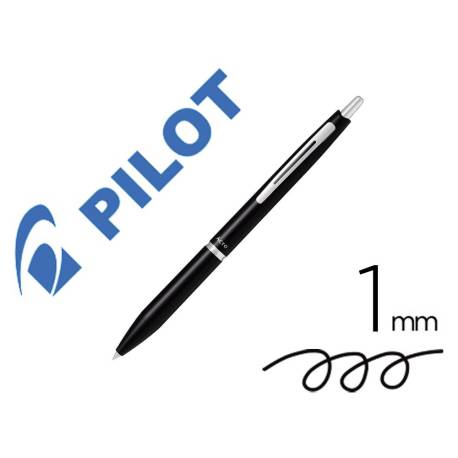 BOLIGRAFO PILOT ACRO 1000 TINTA GEL RETRACTIL PUNTA 1 MM COLOR NEGRO