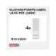 TIRA ADHESIVA MARCA TESA POWERSTRIPS CLICK HASTA 1,8 KG 4X2
