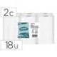 PAPEL HIGIENICO MARCA AMOOS JUMBO INDUSTRIAL 2 CAPAS 30G/M2 PAQUETE DE 18 ROLLOS