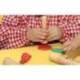 PLASTILINA MARCA JOVI MY FIRST BABY SUPER BLANDA 38 G BAUL CON 20 UNIDADES COLORES SURTIDOS + 9 SELLOS MADERA SURTIDOS