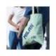 BOLSA CON ASAS MARCA MILAN TOTE BAG SERIE 1918 COLOR VERDE 380X410 MM