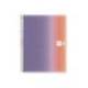 CUADERNO ESPIRAL MARCA MIQUELRIUS DIN A4 120 HOJAS 70 GR CUADRO 5 MM TAPA POLIPROPILENO AURORA PROVENCE