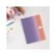 CUADERNO ESPIRAL MARCA MIQUELRIUS DIN A4 120 HOJAS 70 GR CUADRO 5 MM TAPA POLIPROPILENO AURORA PROVENCE