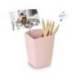 CUBILETE PORTALAPICES MARCA CEP MINERAL PLASTICO COLOR ROSA 75X75X95 MM