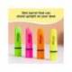 ROTULADOR BIC FLAT FLUORESCENTE COLOR NARANJA NEON CAJA DE 12 UNIDADES
