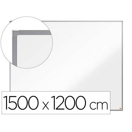 PIZARRA BLANCA MARCA NOBO ESSENCE ACERO VITRIFICADO MAGNETICA 1500X1200 MM