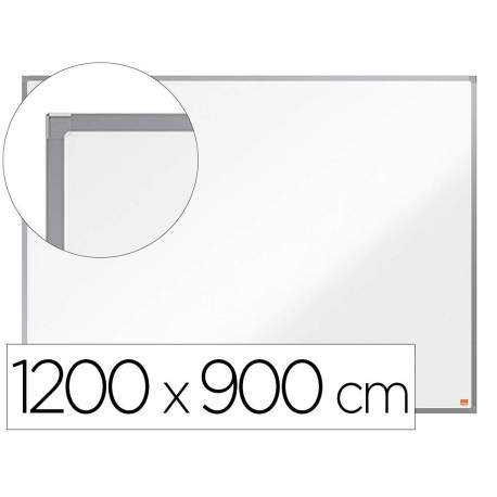 PIZARRA BLANCA MARCA NOBO ESSENCE ACERO VITRIFICADO MAGNETICA 1200X900 MM