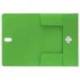CARPETA LEITZ RECYCLE GOMAS TRES SOLAPAS DIN A4 POLIPROPILENO COLOR VERDE