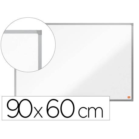 PIZARRA BLANCA MARCA NOBO ESSENCE ACERO LACADO 900X600 MM