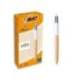 BOLIGRAFO MARCA BIC CUATRO COLORES WOOD CAJA DE 12 UNIDADES COLORES SURTIDOS