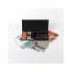 SET DIBUJO MARCA LYRA ESTUCHE DE MADERA CON 47 PIEZAS SURTIDAS