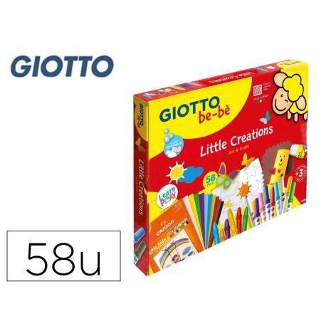 SET CREATIVO MANUALIDADES GIOTTO BE-BE LITTLE CREATIONS