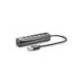 HUB MARCA NGS TINY 7 PUERTOS CON ADAPTADOR CORRIENTE USB 2.0