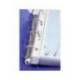 FUNDA MULTITALADRO MARCA DURABLE PREMIUM DIN A4 POLIPROPILENO 80 MC CRISTAL BOLSA DE 100 UNIDADES