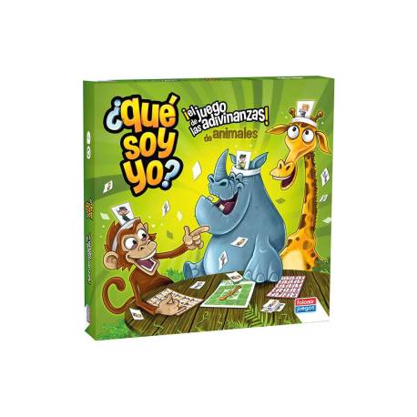 JUEGO DE MESA FALOMIR QUE SOY YO? ANIMALES +7 AÑOS