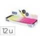 LAPICES DE COLORES MARCA MILAN SERIE SUNSET REDONDO MULTICOLOR CAJA DE 12 UNIDADES