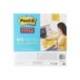 BLOC DE NOTAS ADHESIVAS QUITA Y PON POST-IT SUPER STICKY AMARILLO 30 HOJAS 279X279 MM