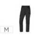 PANTALON DE TRABAJO MARCA DELTAPLUS CON CINTURA ELASTICA 7 BOLSILLOS COLOR GRIS-ROJO TALLA M