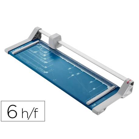 CIZALLA DE RODILLO MARCA DAHLE 508 CON BASE METALICA DIN A3 CAPACIDAD DE CORTE 6 HOJAS