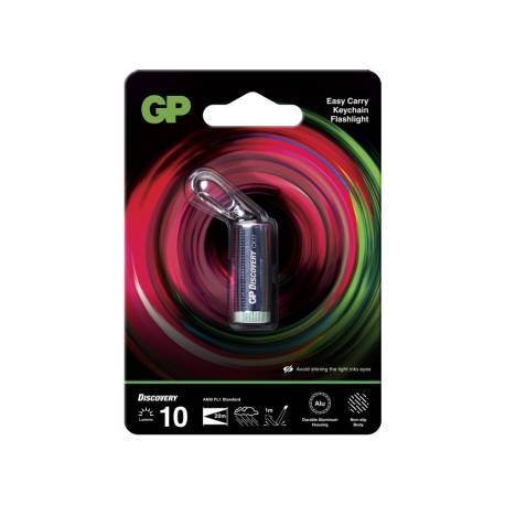 LINTERNA MARCA GP LED 10 LUMENES LLAVERO LONGITUD 129 MM