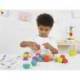 JUEGO MINILAND TOWERING BEADS PIEZAS DE MADERAS PARA TRABAJAR LA LOGICA