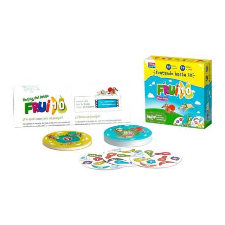 JUEGO EDUCATIVO DE FALOMIR FRUIT10 CONTANDO HASTA 10