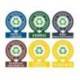 ETIQUETAS ADHESIVAS AVERY RESIDUOS 141X110 MM PACK DE 6 UNIDADES SURTIDAS