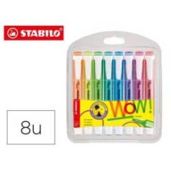 ROTULADOR MARCA STABILO FLUORESCENTE SWING COOL ESTUCHE 8 UNIDADES COLORES SURTIDOS