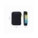 PLUMIER ESCOLAR MARCA MILAN COLECCION SUNSET DOBLE CREMALLERA CON ACCESORIOS COLOR NEGRO 198X143X40 MM