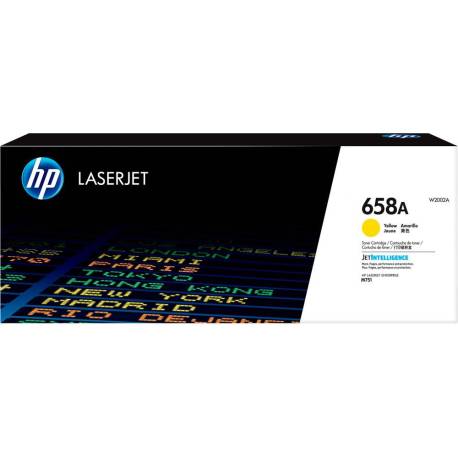 TONER MARCA HP 658A ENTERPRISE M751 AMARILLO 6000 PAGINAS