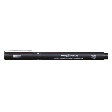 ROTULADOR MARCA UNI PIN CALIBRADO PIN07-200(S) NEGRO 0.7MM.