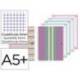 CUADERNO ESPIRAL MARCA OXFORD EUROPEANBOOK 4 TAPA EXTRADURA DIN A5+ 120 HOJAS CUADRO 5 MM